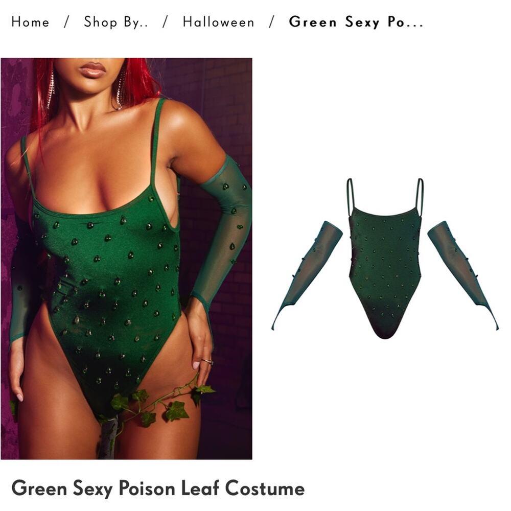 PrettyLittleThing poison ivy costume